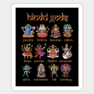 Hinduism Gods and Goddesses Sticker